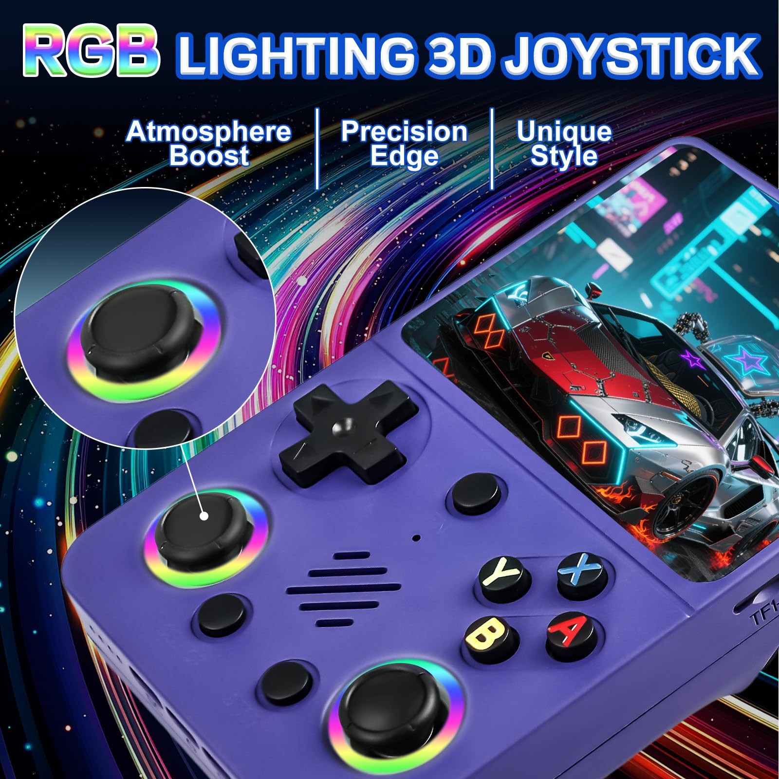 Colourbing RG36PRO Retro Video Game Console – Open Source System,3.5″IPS