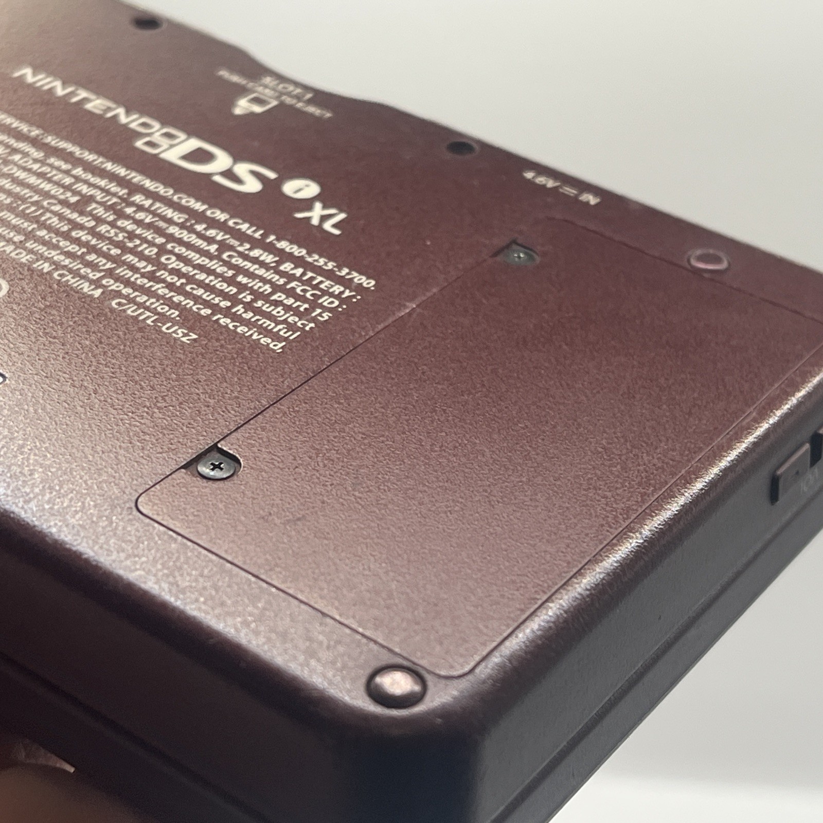 Nintendo DSi XL Launch Edition Handheld System – Burgundy Tested Working