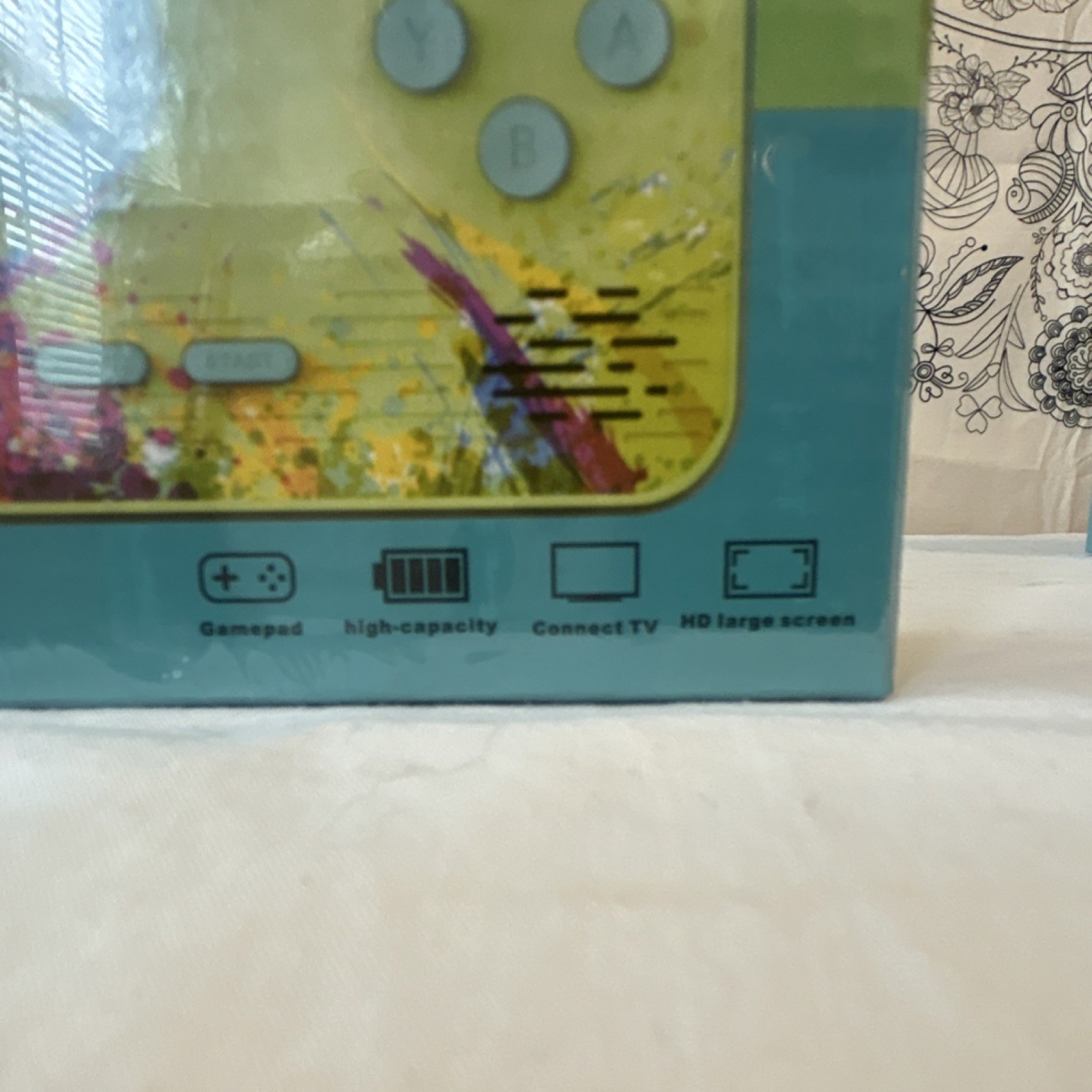 Gamebox G5 Handheld System HD Large Screen Gamepad Connect TV Multicolor