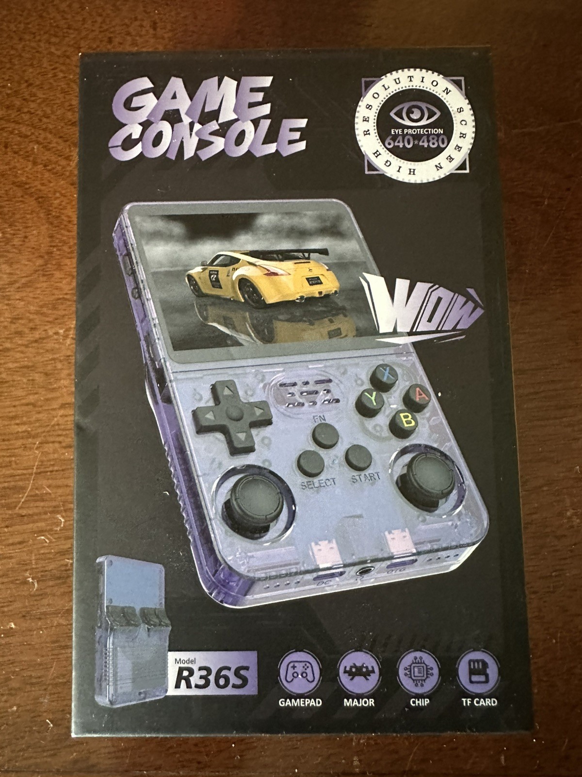 WOW! R36S Open Source Handheld Game Console 15,000+ Games Included