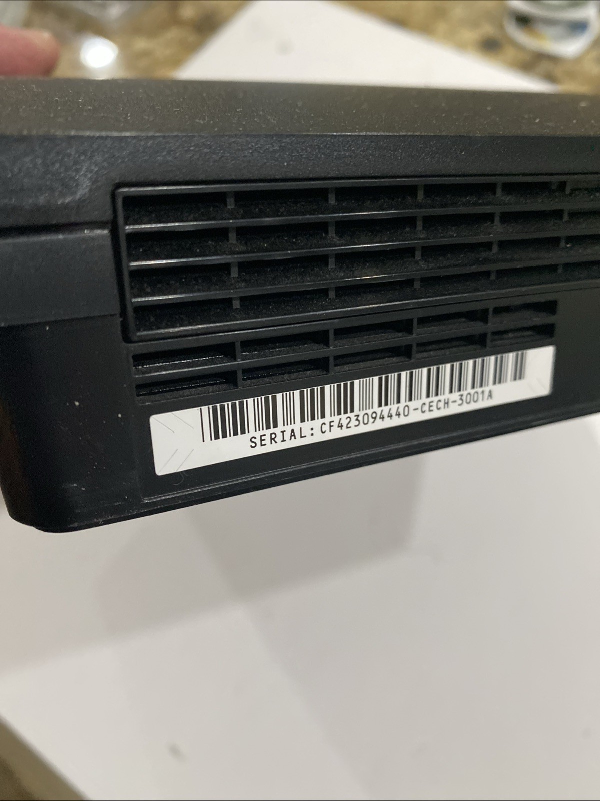 SONY PS3 160GB CECH-3001A – Plays Great System Only Won’t Update Need Repair