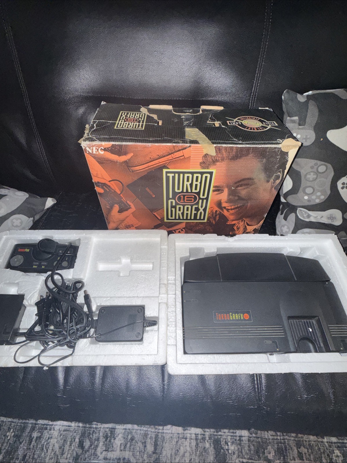 NEC TurboGrafx-16 System Black Console