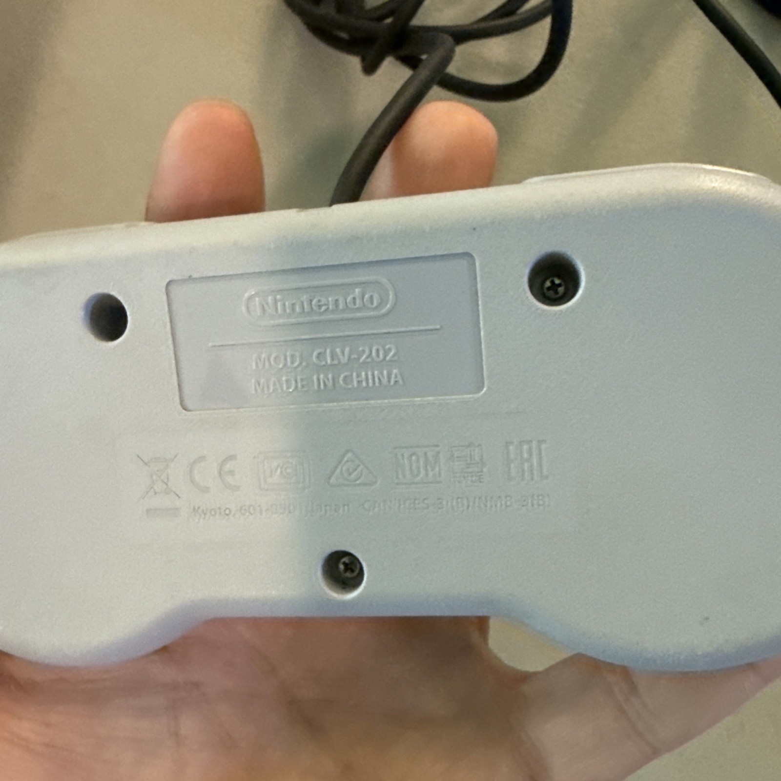 Super Nintendo SNES Classic Mini Console OEM Authentic CLV-201 2 Controllers