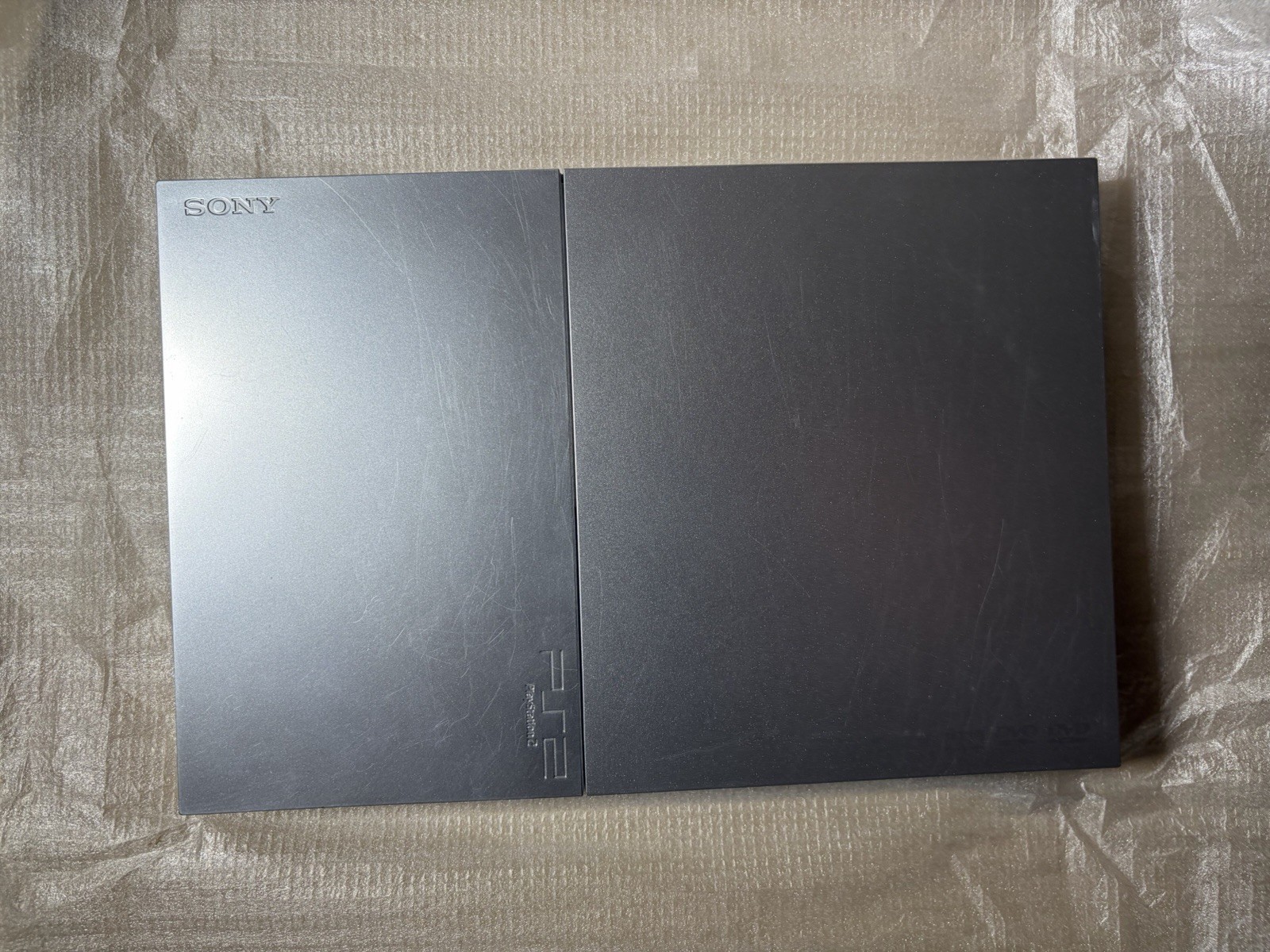 Sony PlayStation 2 PS2 Silver Slim Console In Box – SCPH-90001 – New Controller