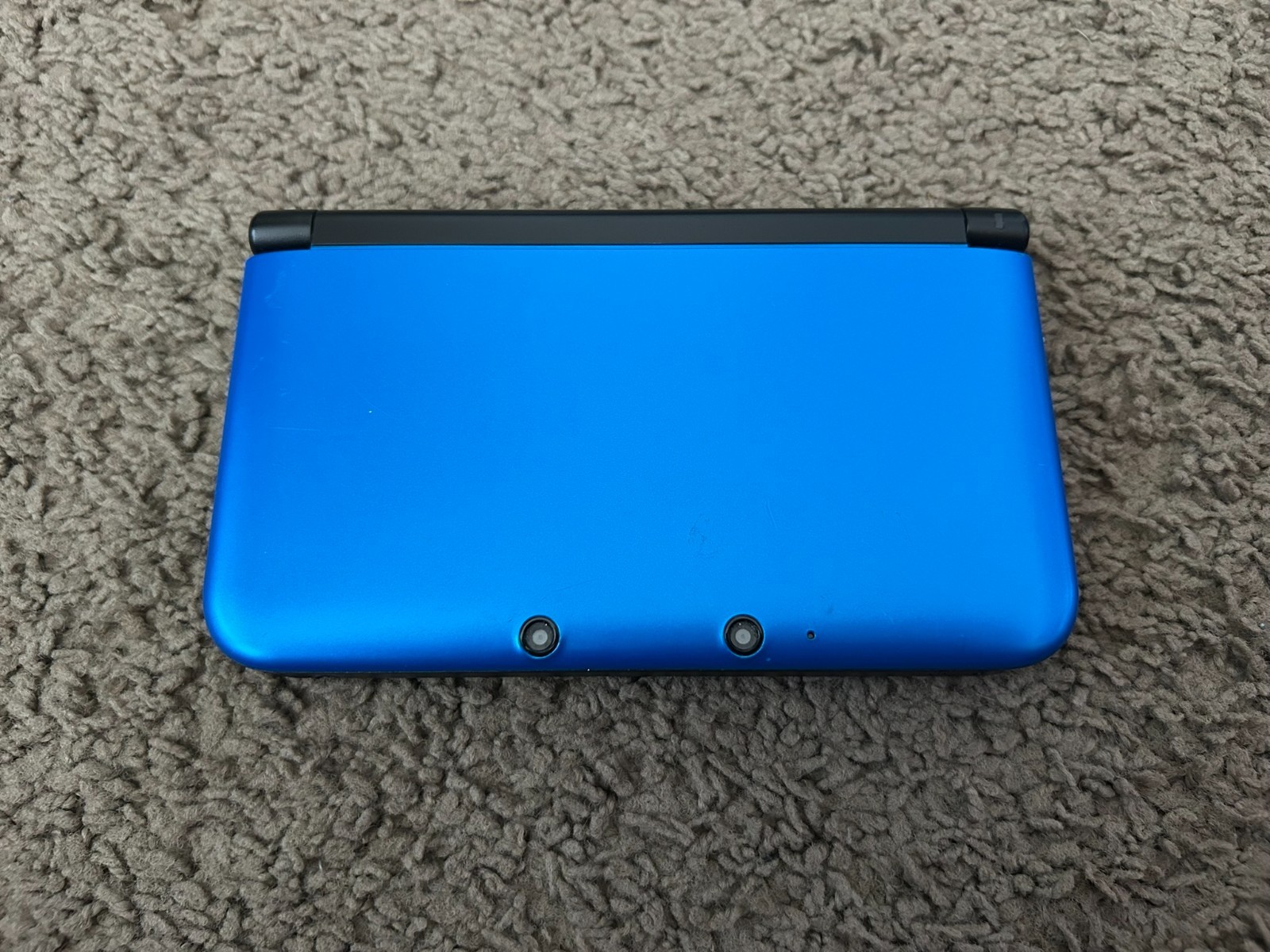 *READ* Nintendo 3DS XL Handheld System Blue & Black+Luigi’s Mansion bundle lot