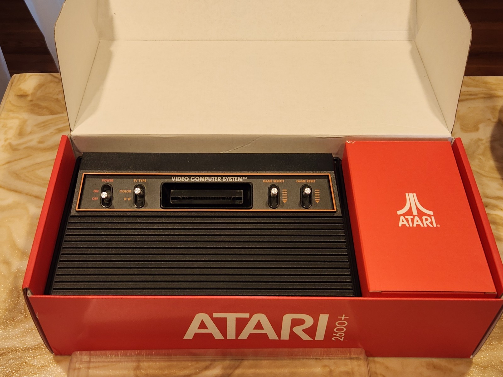Atari 2600+ Plus HDMI Console, 10 in 1 Game Cart, 1 Joystick, Complete
