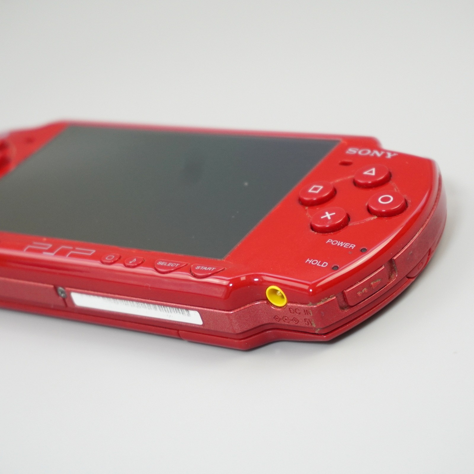 Sony PSP-2000 Console Red with Charger Fully Tested! #5691