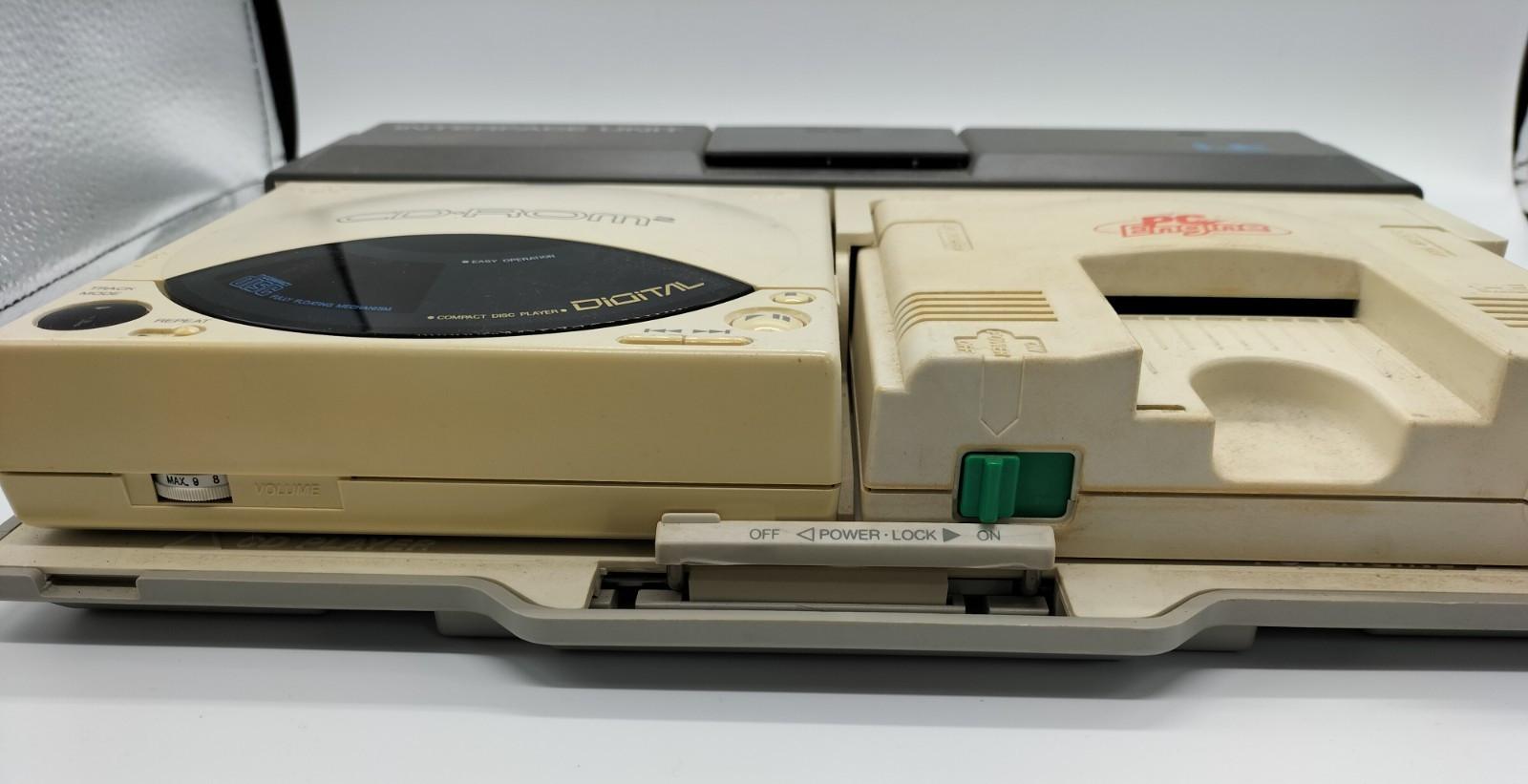 NEC PC Engine Interface Unit PI-TG001 CD-ROM2 IFU-30 HuCard Working/ CD not work
