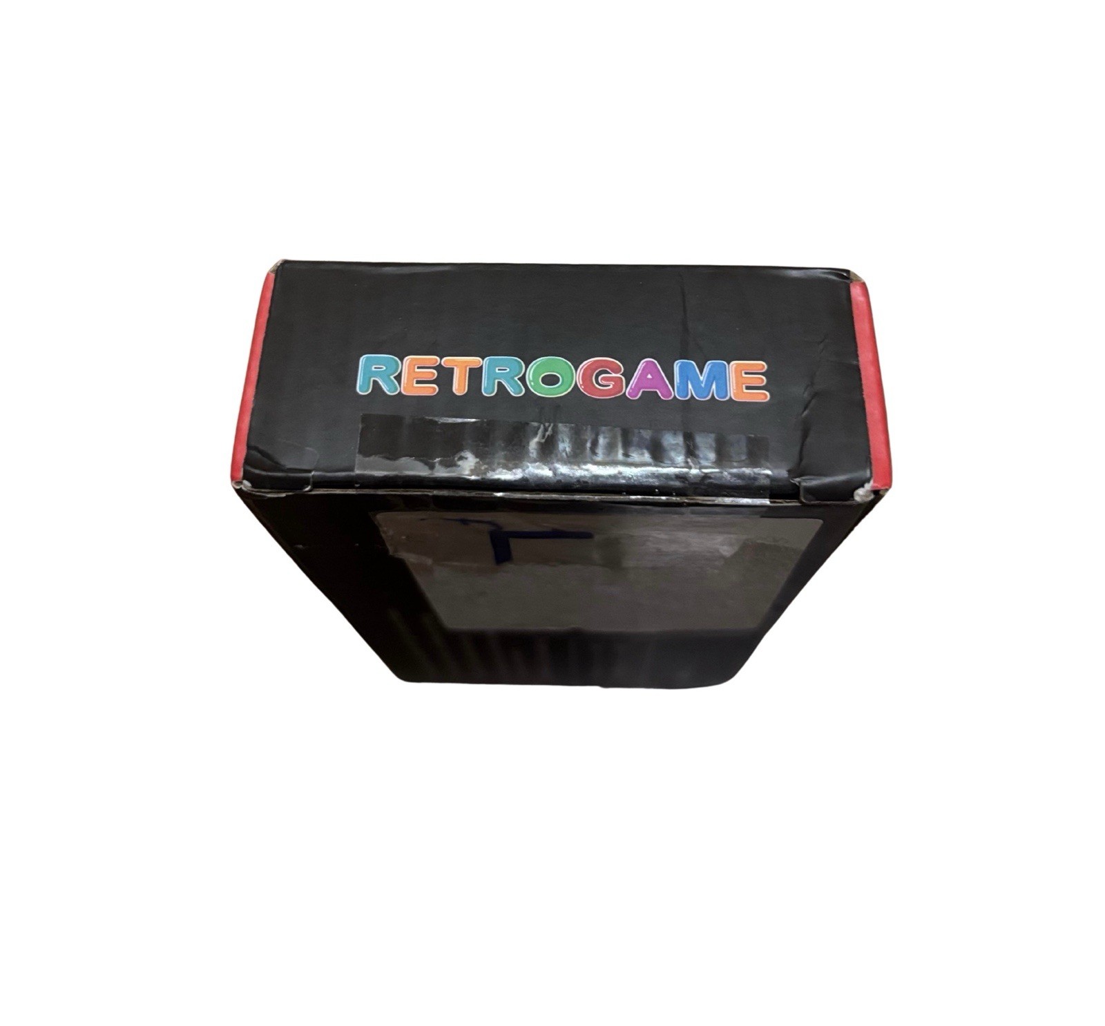 GAMERUNS RETROGAME Handheld System Console, Full-Color Screen, Black/Red