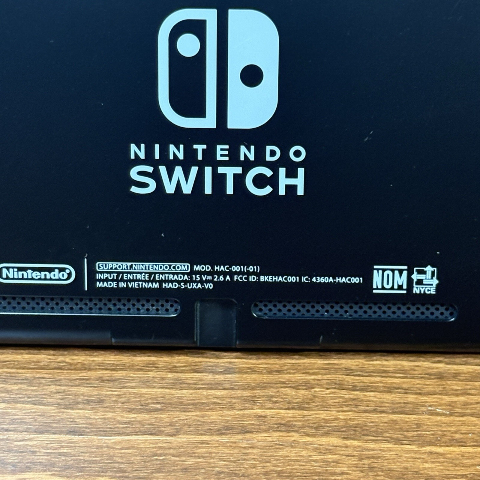 Nintendo Switch with Blue & Green Controllers | Works Perfectly | Case Included