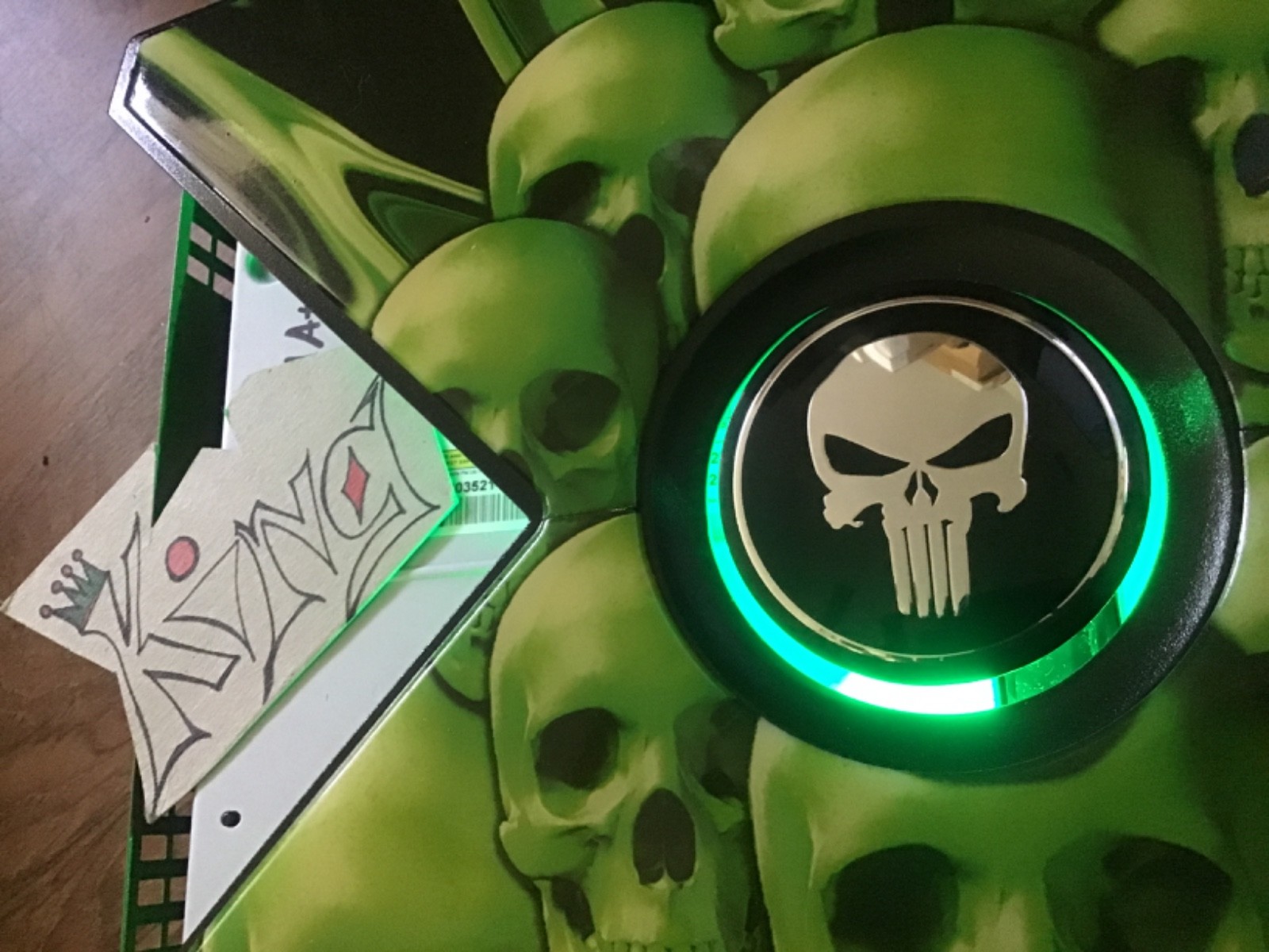⚜🧿 Special KING Edition Original Xbox Console case✨ the Scary Skulls case✨ ✨ 1
