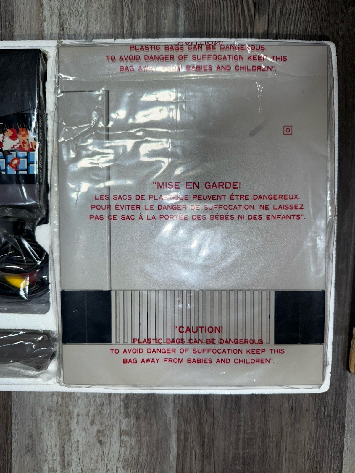 Nintendo NES Action Set System Near Complete In Box CIB Tested With Super Mario