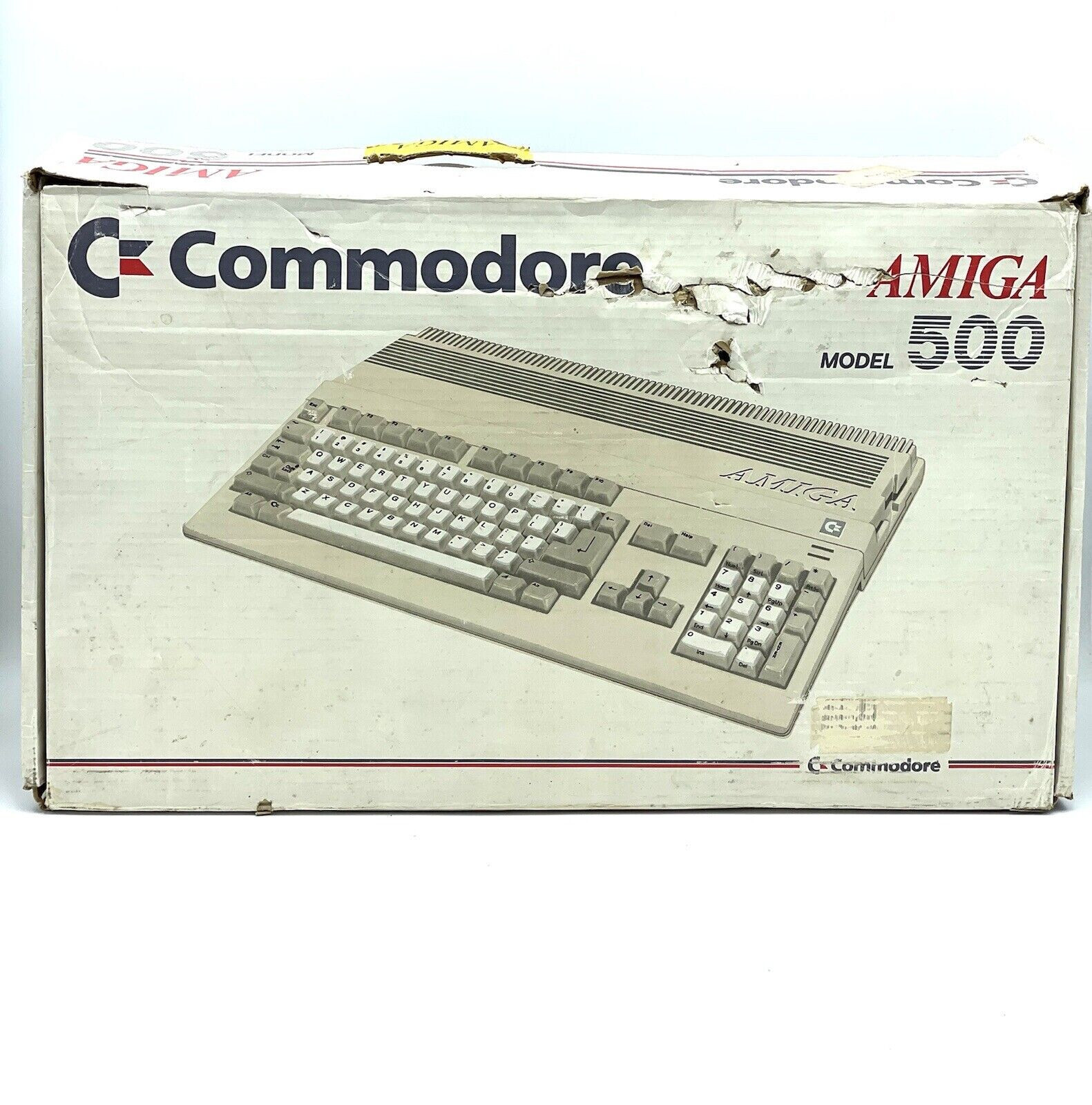 Commodore Amiga 500 Computer Complete In Box Retro Vintage Computing rare#FT3