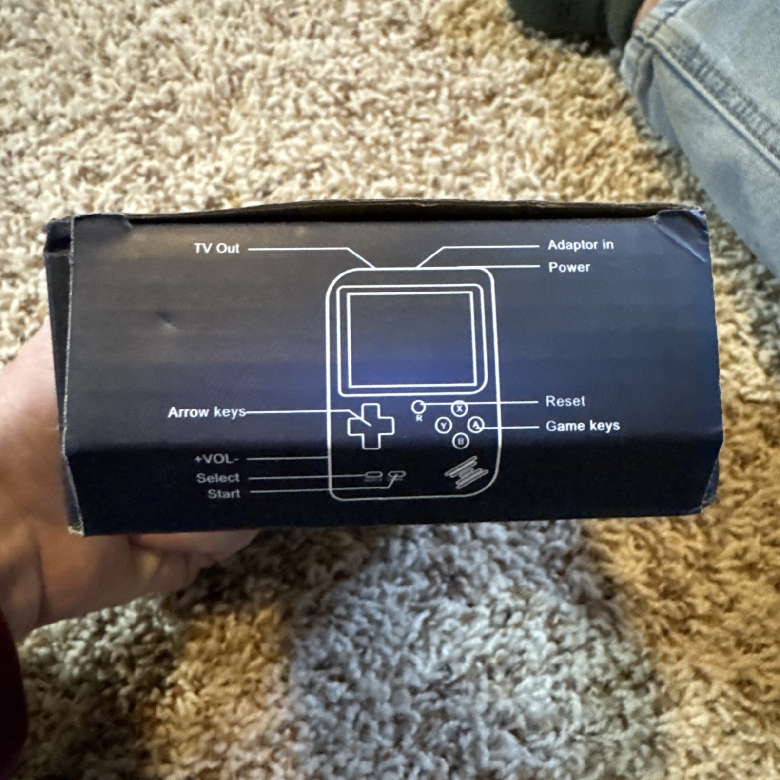 Game Box Plus 400 in 1 Handheld Gamepad – NEW 400 Preloaded Games