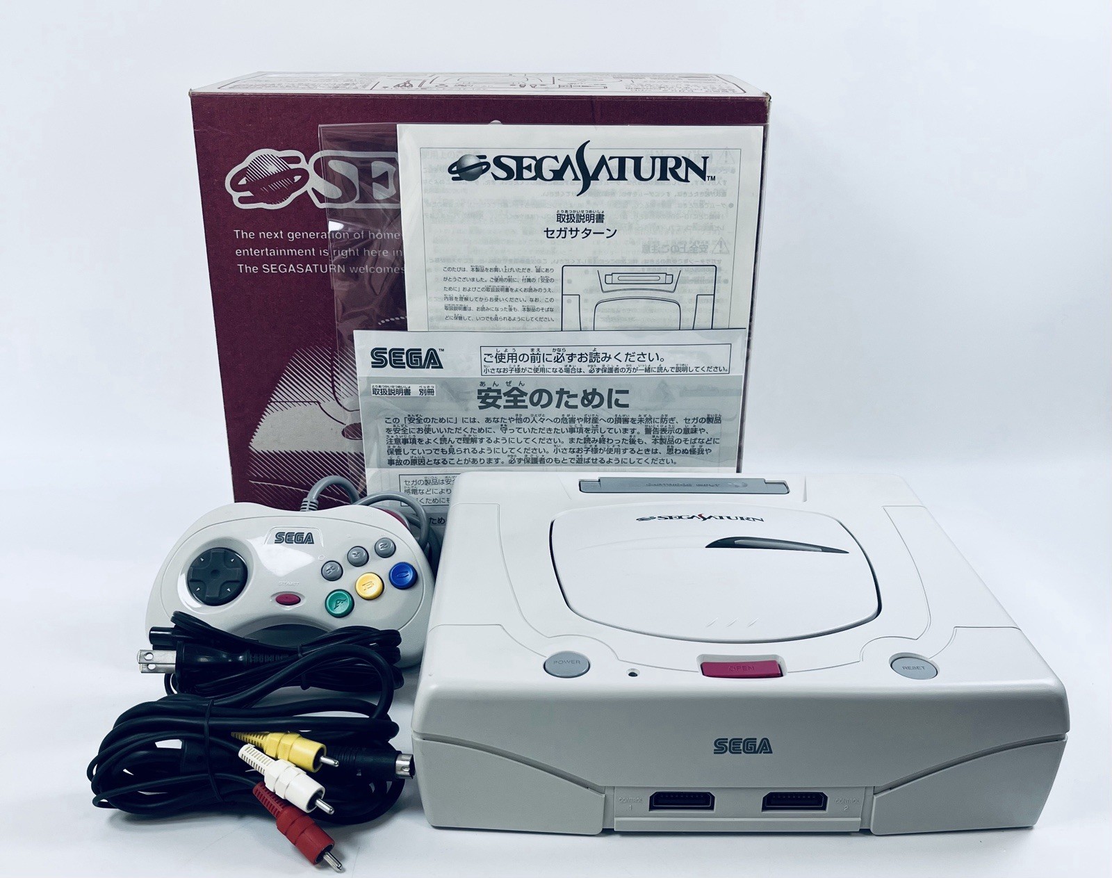 “Excellent Condition Sega Saturn Console – Fully Tested Retro Gaming System”JP