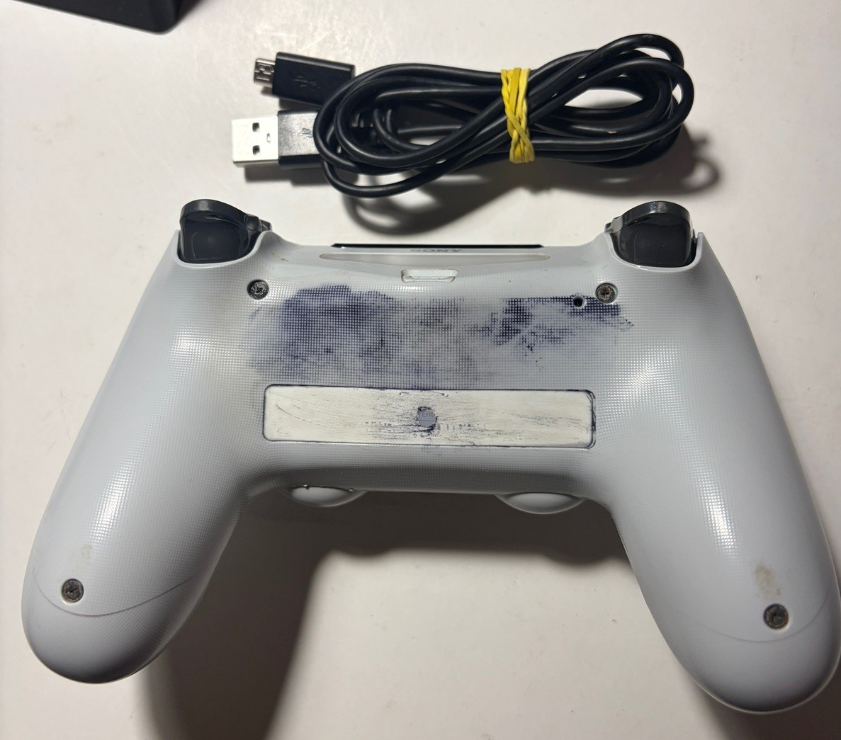 Sony PlayStation 4 Pro PS4 1TB Home Gaming Console Tested Working – Controller