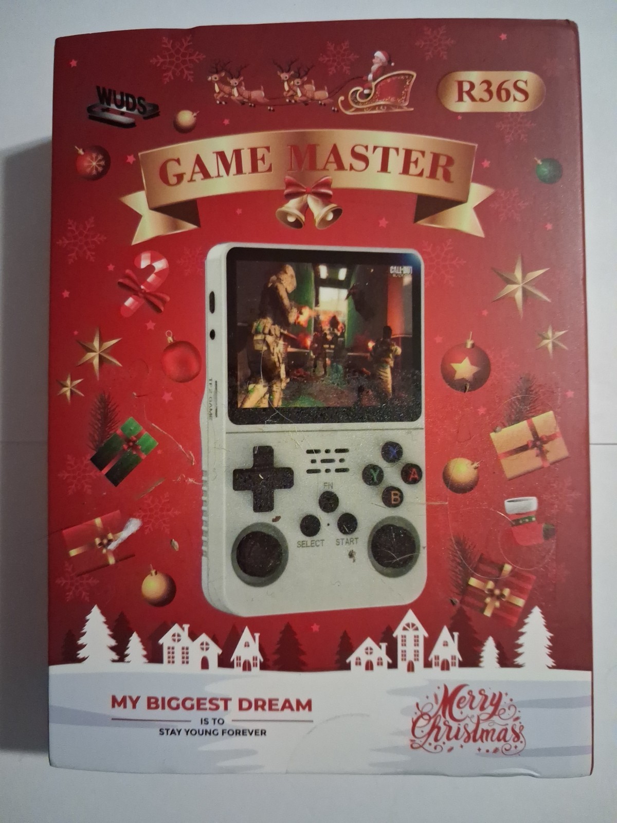Game Master R36S Handheld Game Console – 15000+ Games, 3.5 In IPS Screen *NEW*