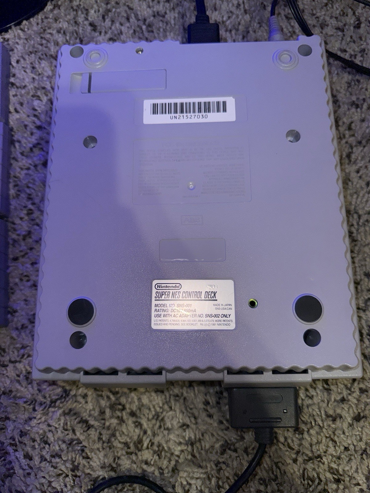 Super Nintendo SNES Bundle w/ 10 Games – Tested & Working