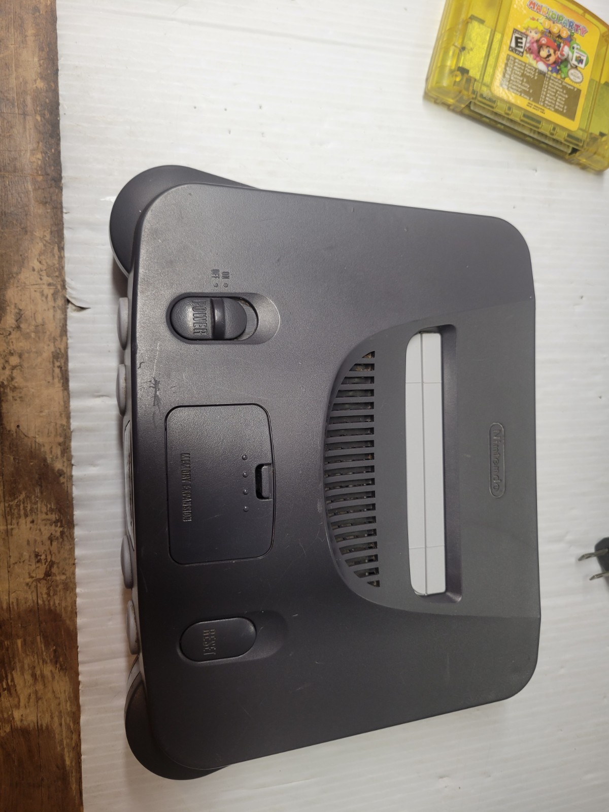 Nintendo 64 ConsolenvNUS-001 (USA) – Tested Working W/Mario Party No Cont.