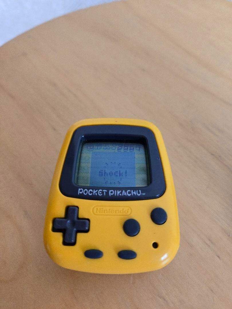 Pocket Pikachu Color Yellow Pedometer Pokemon Used Tested Japan