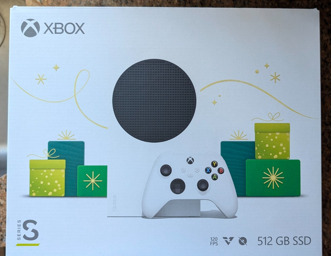 Microsoft Xbox Series S 512GB White Console (RRS00095) – All Digital Edition