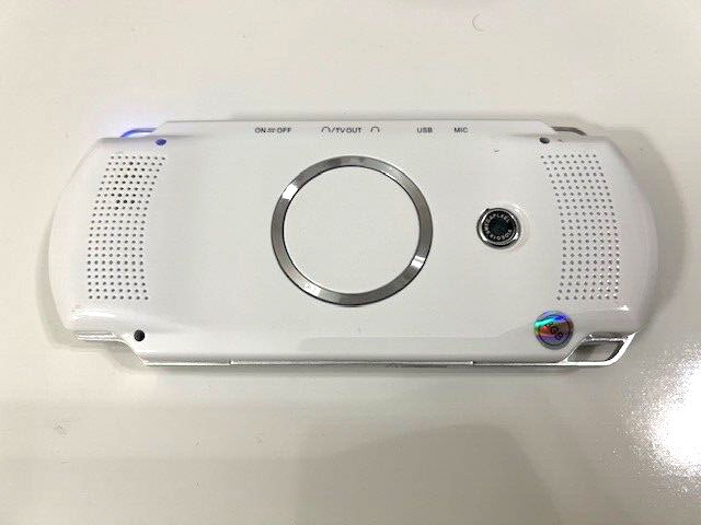 X6 SOILD WHITE TFT 4.3 Inches WITH Screen Portable Handheld Video Gaming Console
