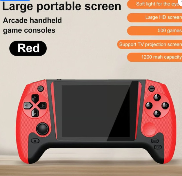 Q21 Retro Handheld Game Console 500 Built-In Games 3.5″ Screen Portable NEW