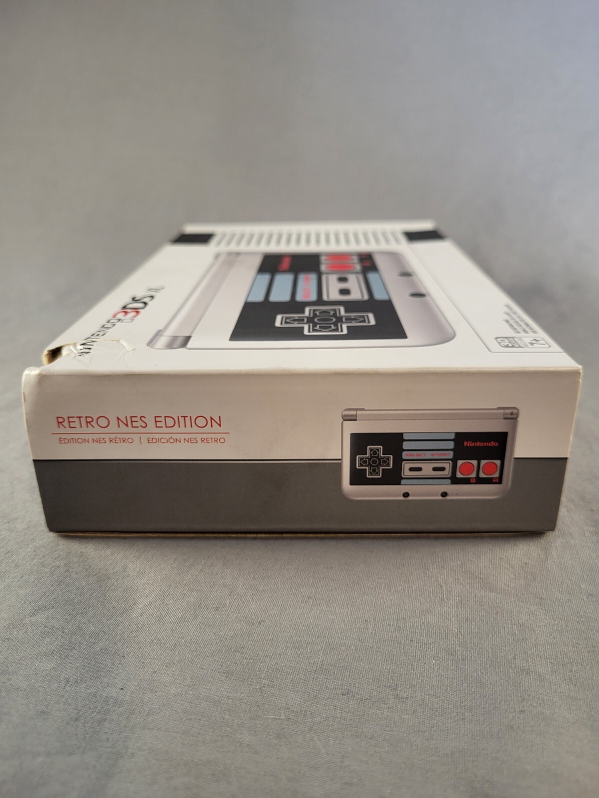 Nintendo 3DS XL – Retro NES Edition – SPR-001 – Complete In Box – Tested!
