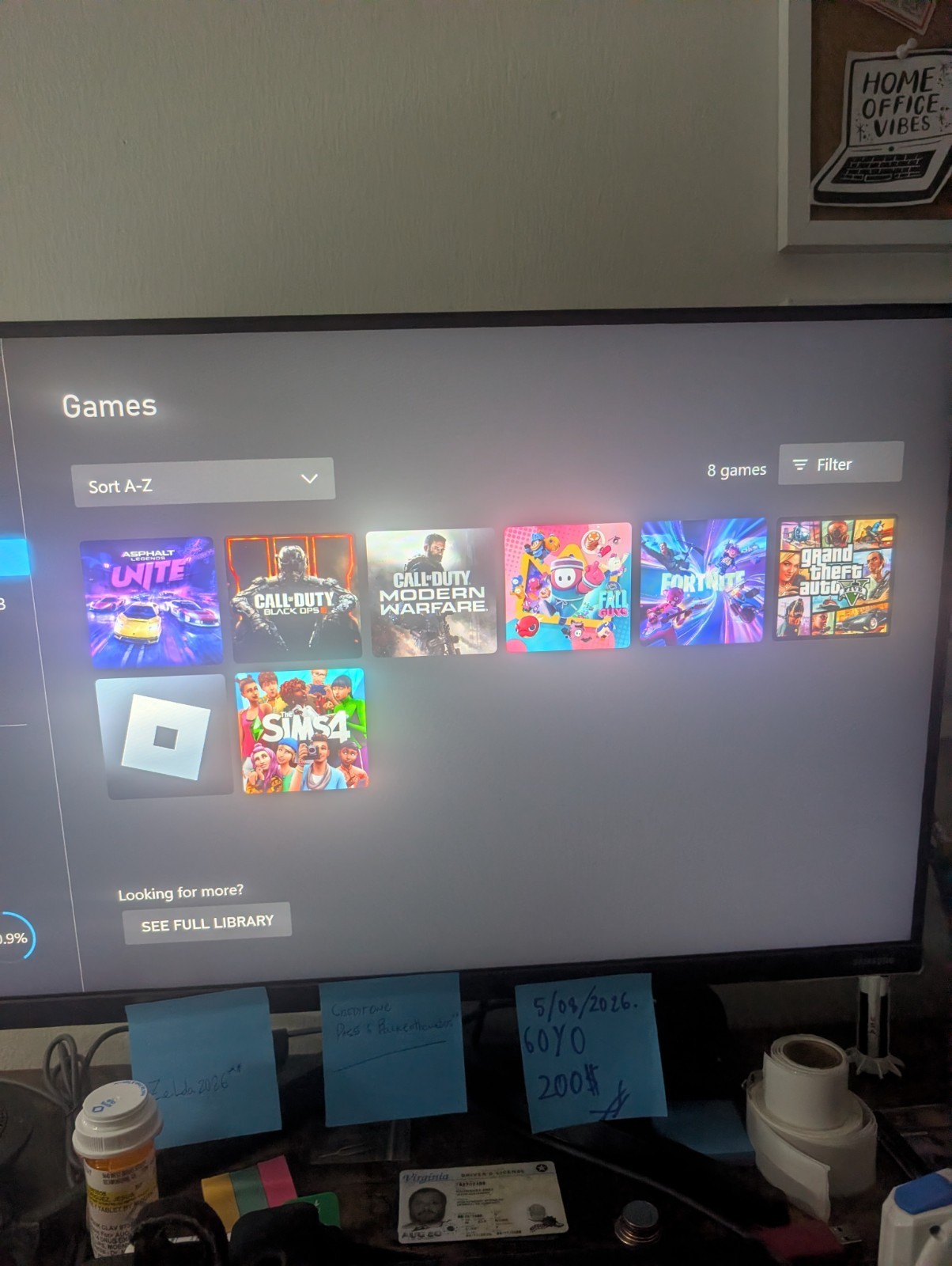 Microsoft 1 TB White XBOX One S, Model 1681 Gaming Console ( READ )