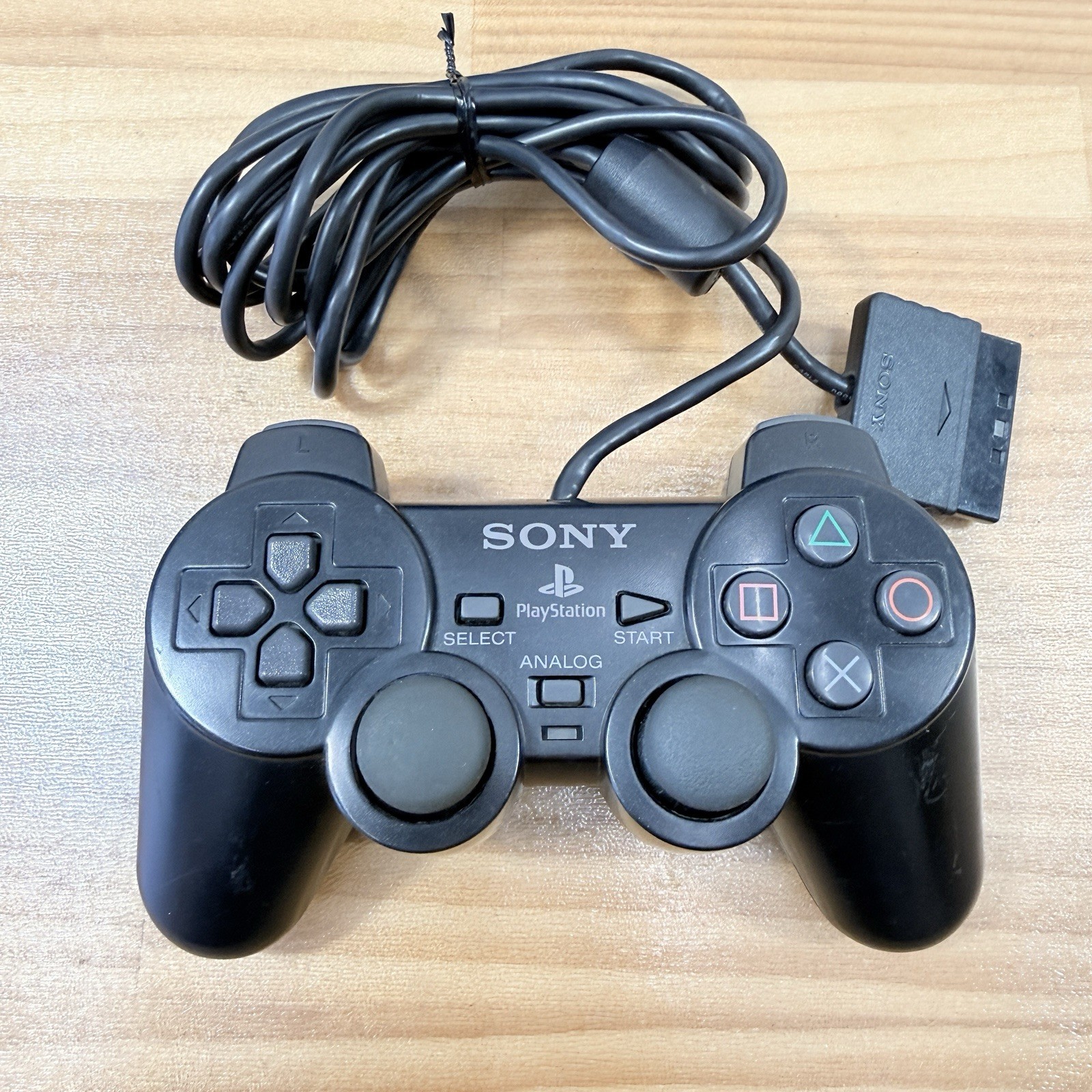 Sony PlayStation 2 PS2 Aqua Blue Console SCPH-39000 Controller Set Tested