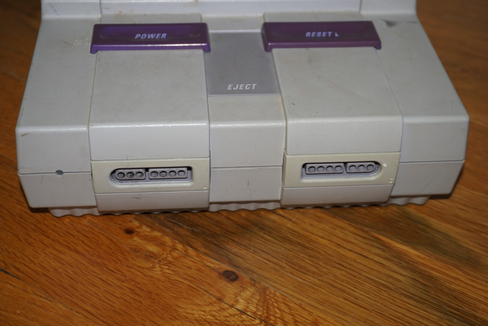 Super Nintendo Control Deck SNS-001 with two controllers-not tested