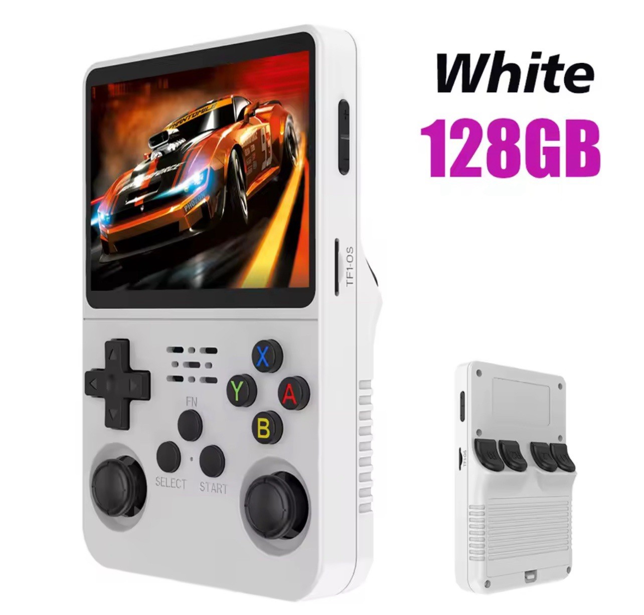 Retro R36S 128G Video Game Console Linux System 3.5 Inch IPS Screen R35s Pro