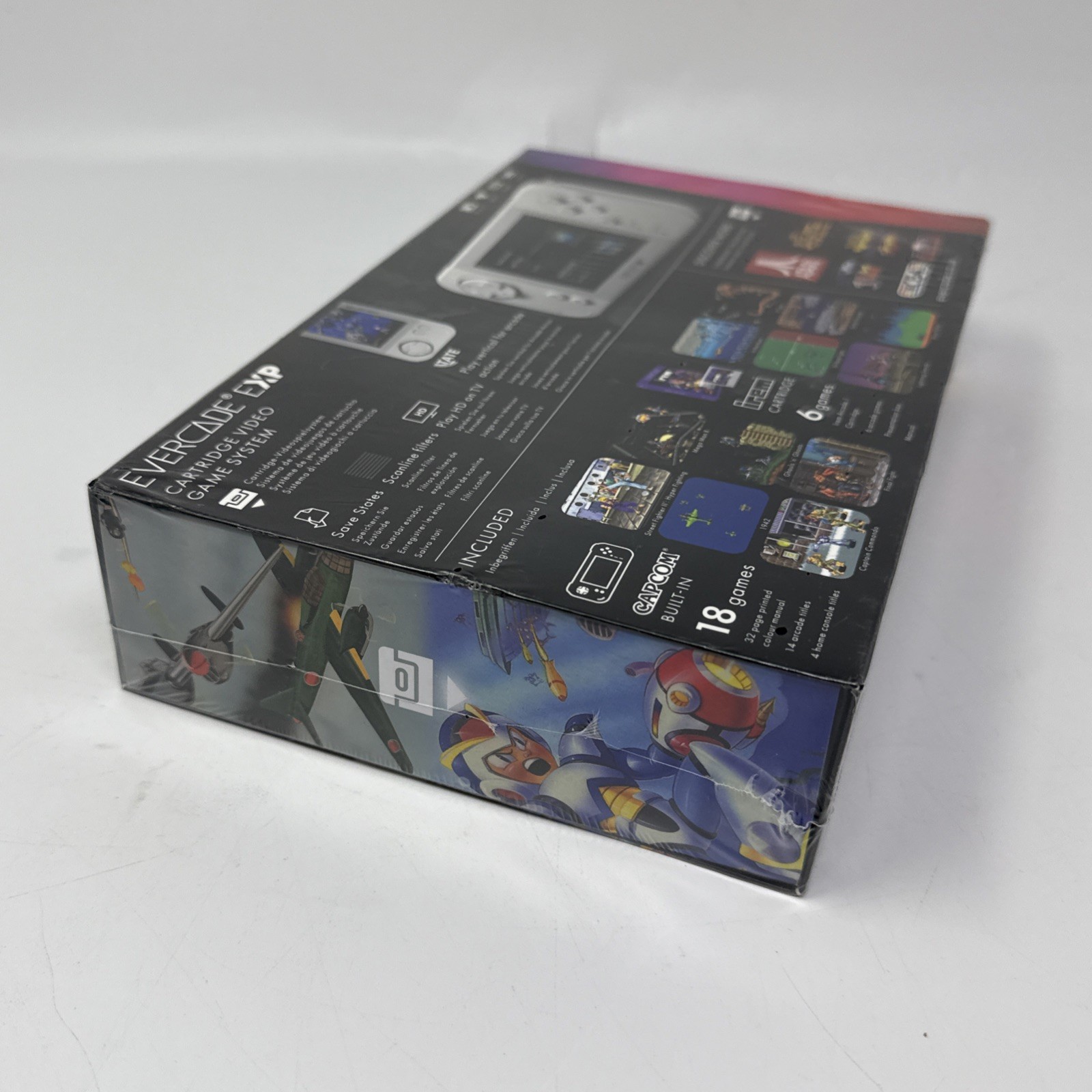 Blaze Evercade EXP Handheld Video Game System Console w/ Capcom Games New Sealed