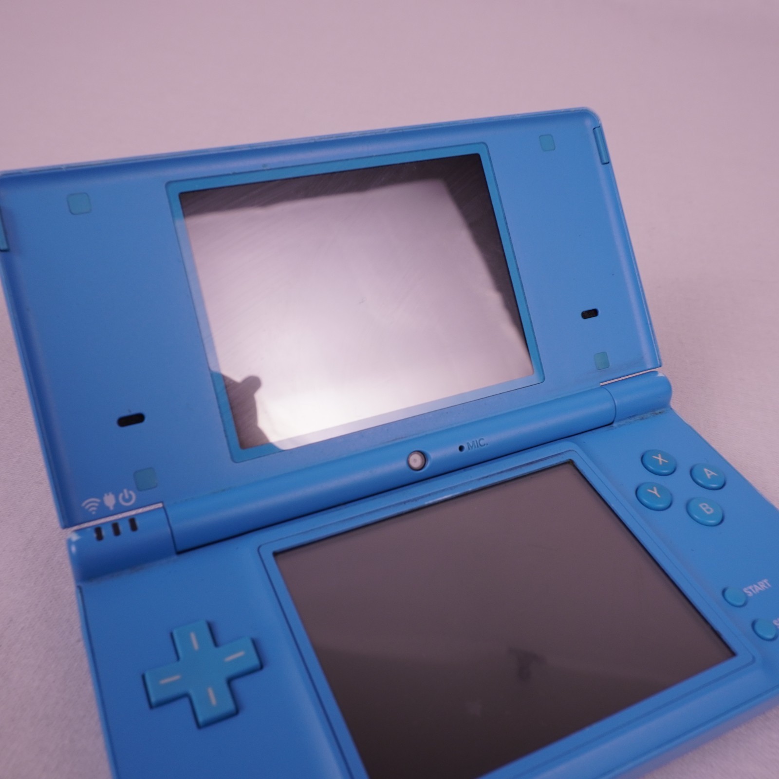 Nintendo DSi Teal Blue Bundle W/ Stylus Tested & Working