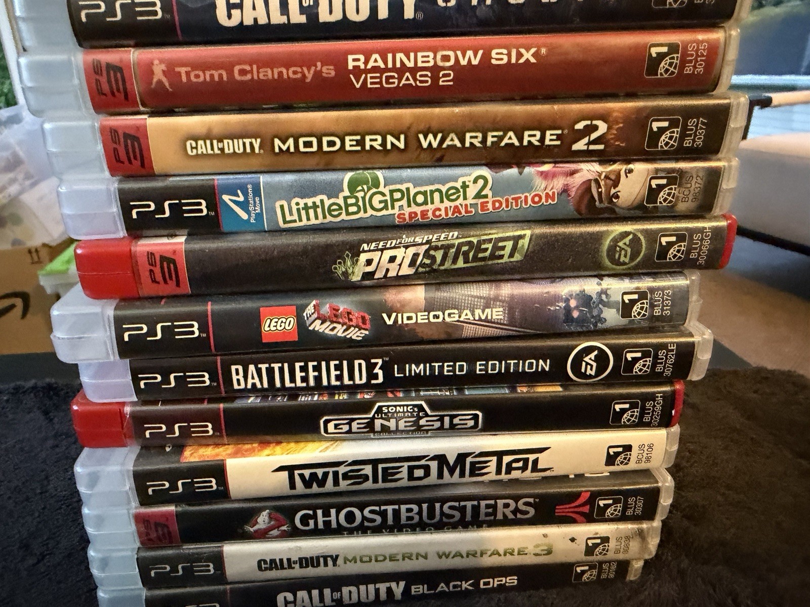 Sony PlayStation 3 PS3 Slim 160GB Console CECH-3001A Bundle with 13 Games