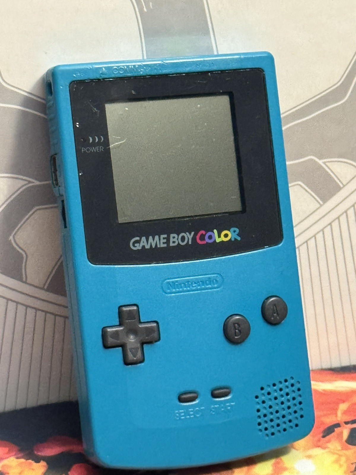 Nintendo Game Boy Color Handheld System – Teal Blue – Tested & Working