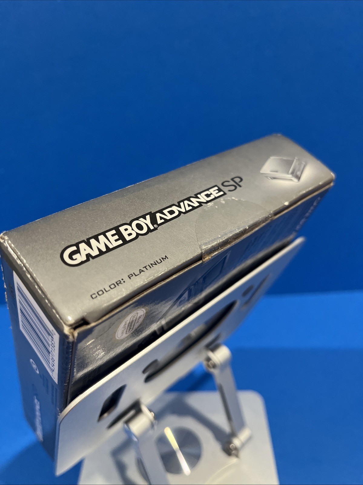 Nintendo Game Boy Advance SP-Silver New
