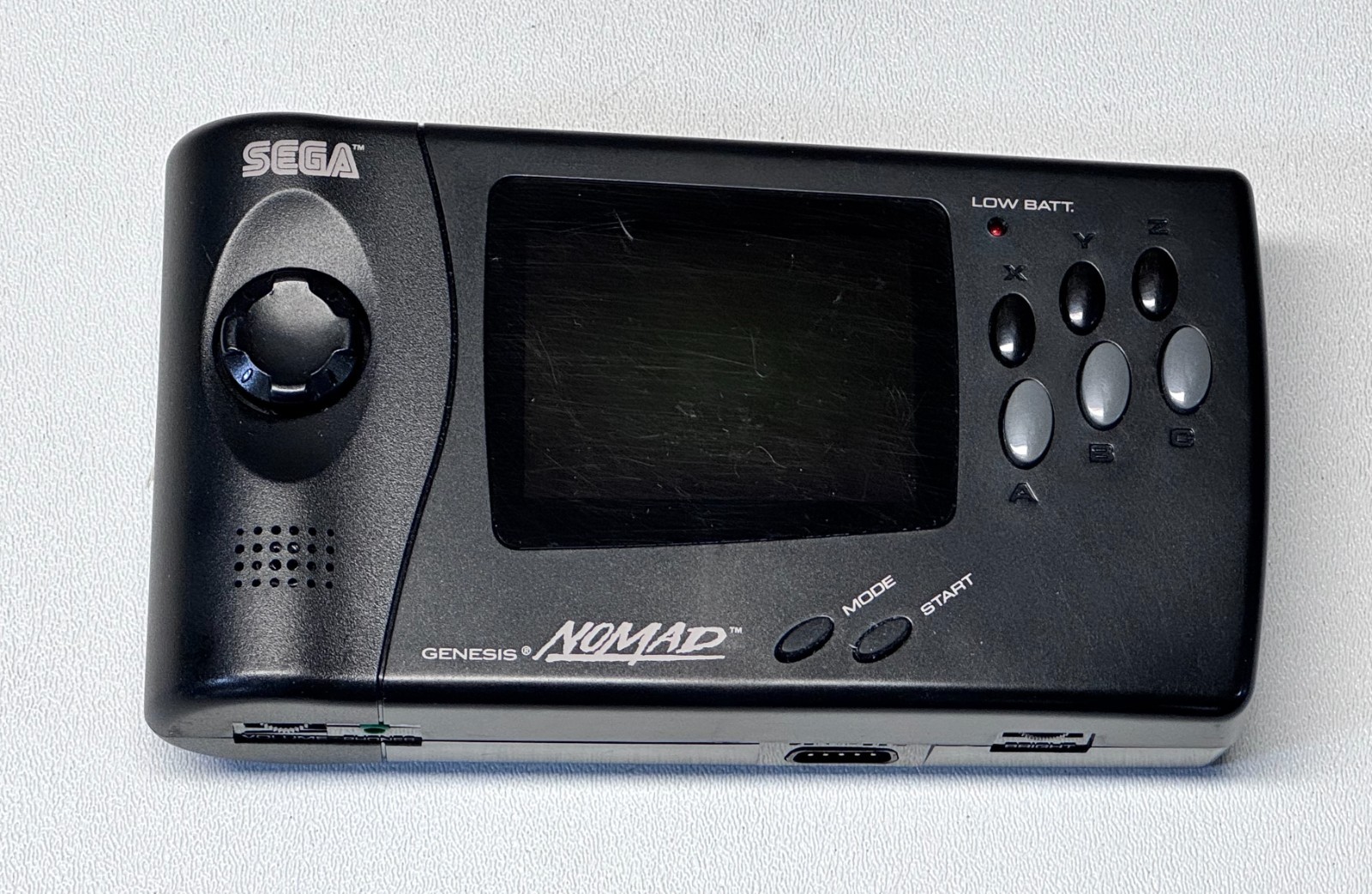 Sega Nomad Handheld Console Broken For Parts or Repair – As Is