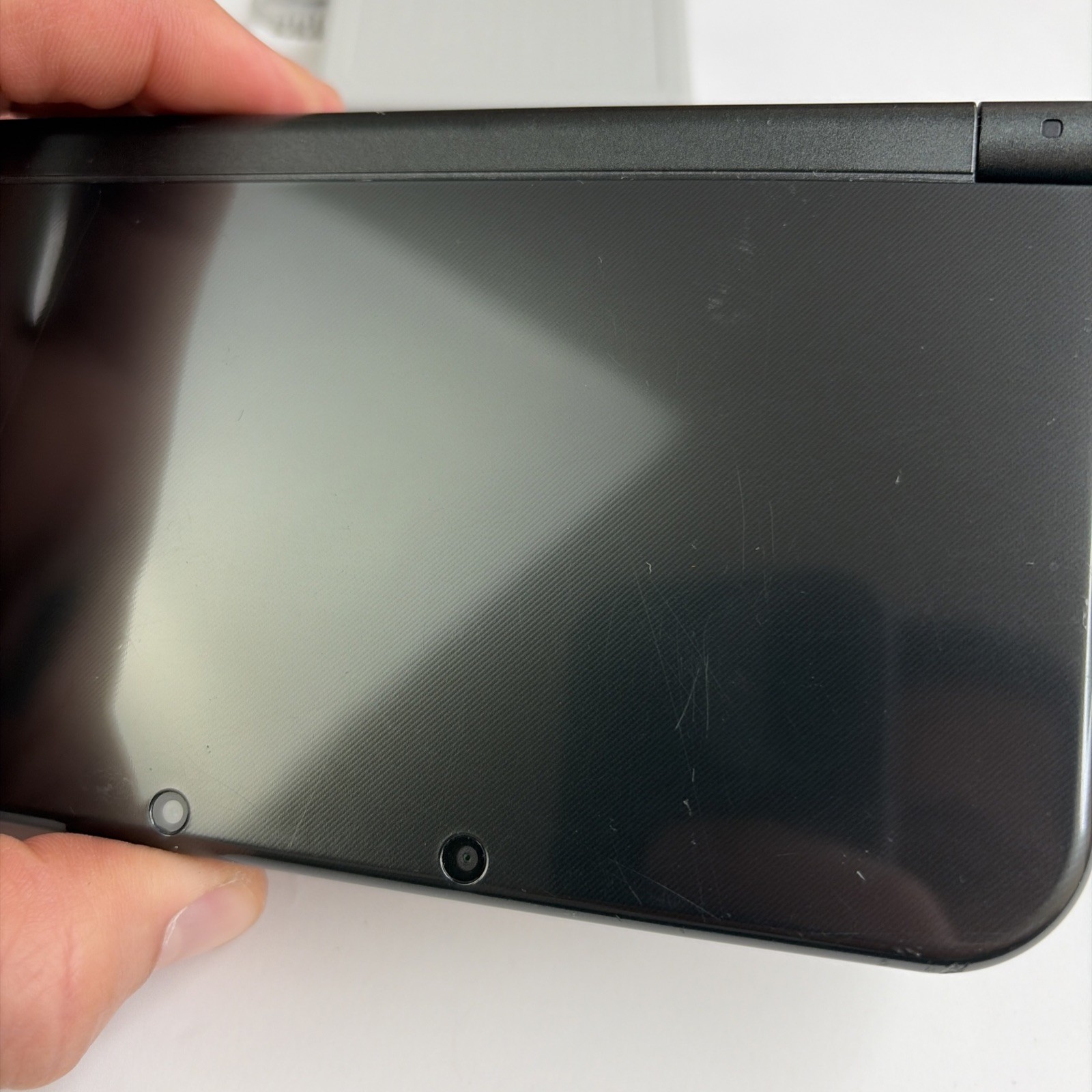 New Nintendo 3DS XL Gray Black Console W Charger Stylus US Version Bottom IPS