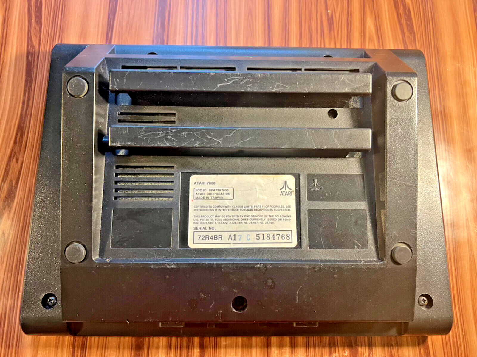 Atari 7800 ProSystem Video Game Console Only Vintage PARTS OR REPAIR UNTESTED