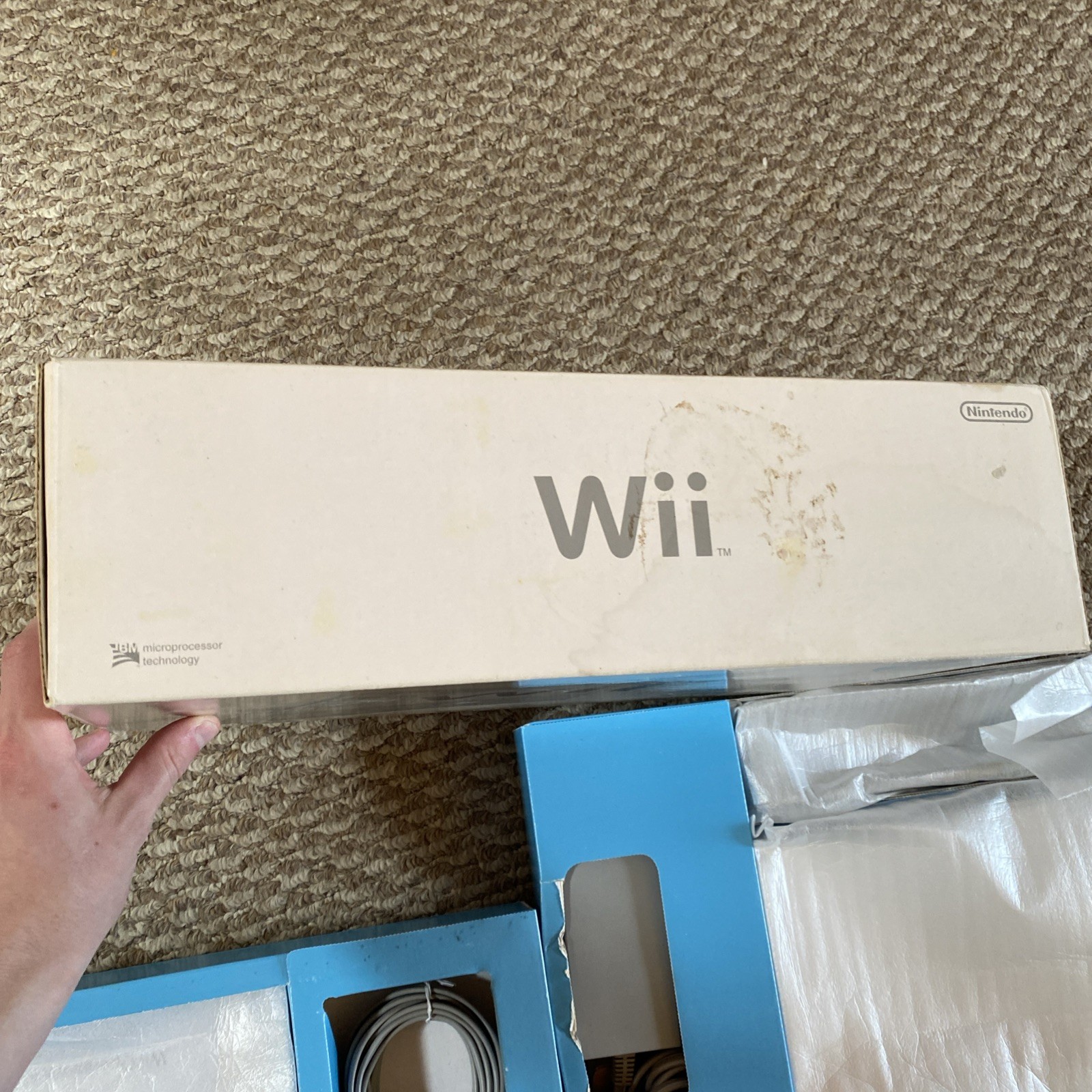 Nintendo Wii White Console (RVL -001) Bundle CIB Complete Tested