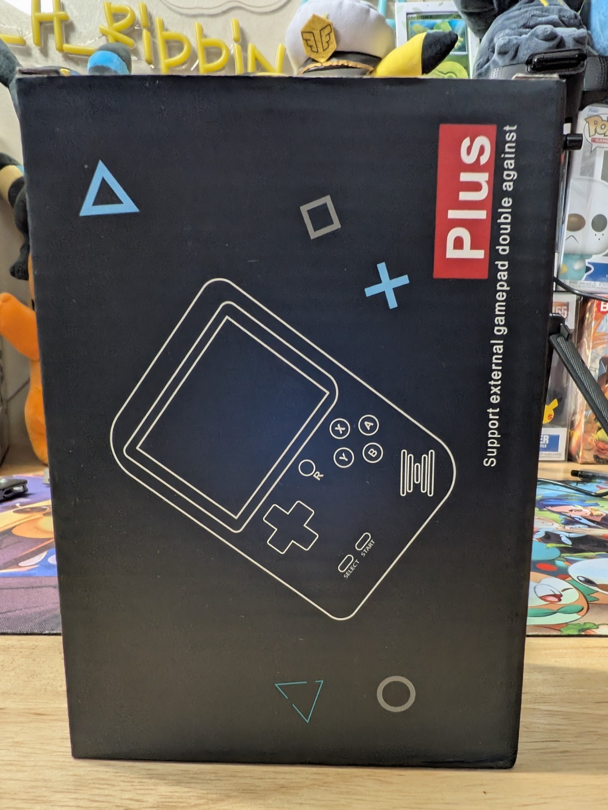 Game Box Plus 500 Handheld Gaming System With TV Hookup! Brand New!