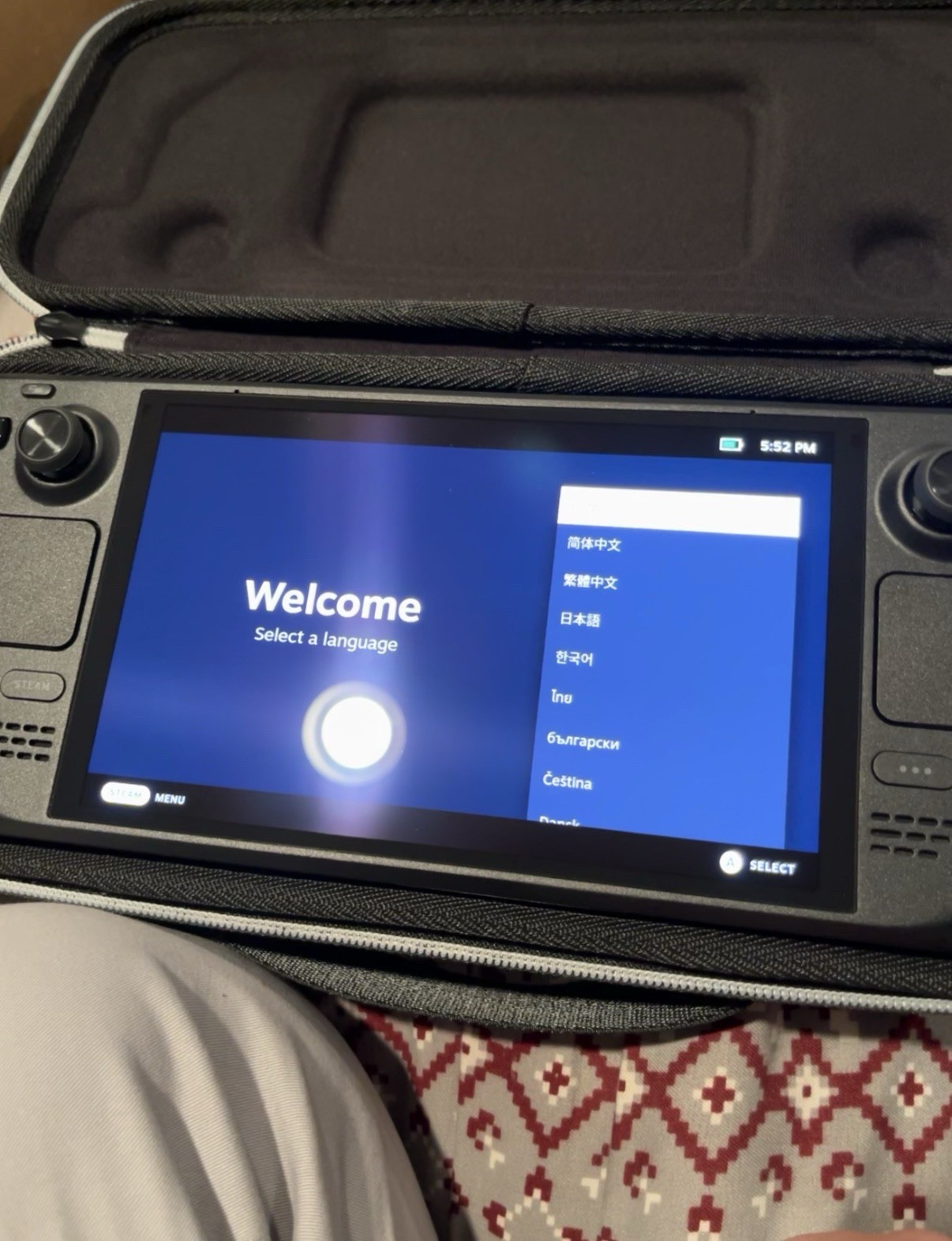 Valve Steam Deck OLED 512GB Black Handheld System w/ 512gb SD card