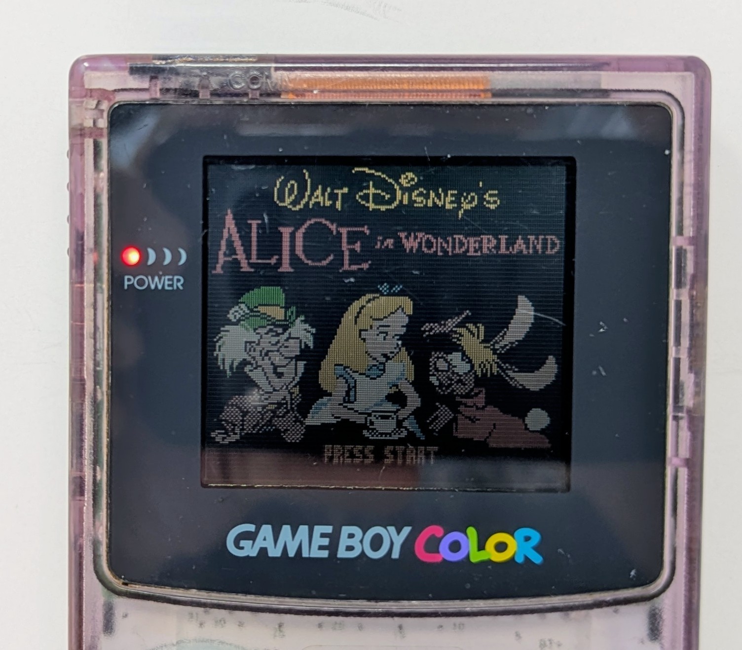 Nintendo Game Boy Color Atomic Purple Handheld System – Working- Sound Issue
