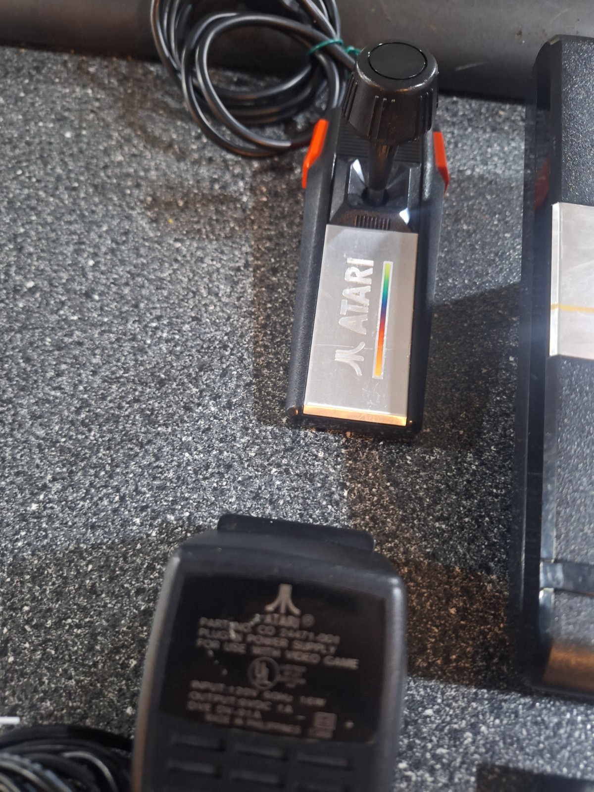 Atari 7800 Console Prosystem Bundle Controllers Games AV Composite Mod! TESTED