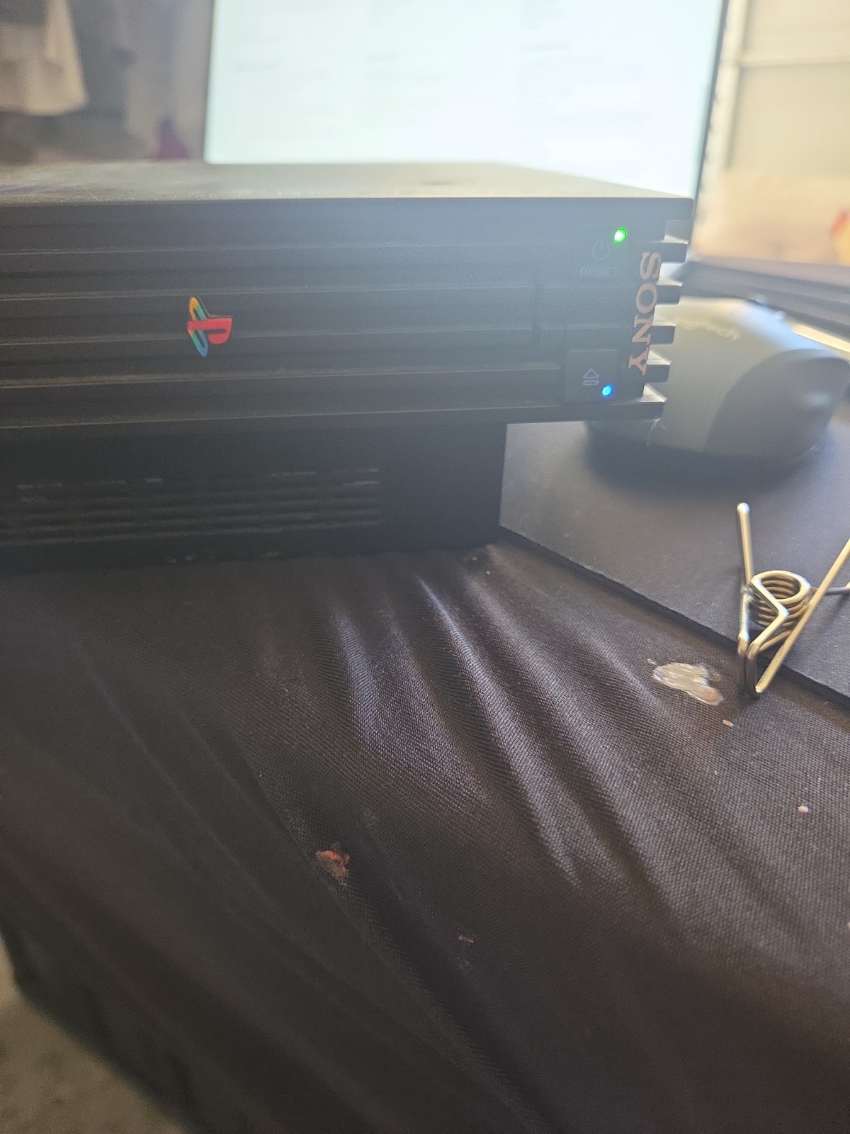 Sony PlayStation 2 PS2 Fat Console SCPH-50001/N Black Tested Working OEM