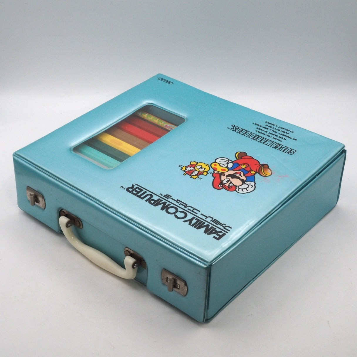Nintendo New Famicom Console System HVC-101 + 11 Games + Carrying Case Tested