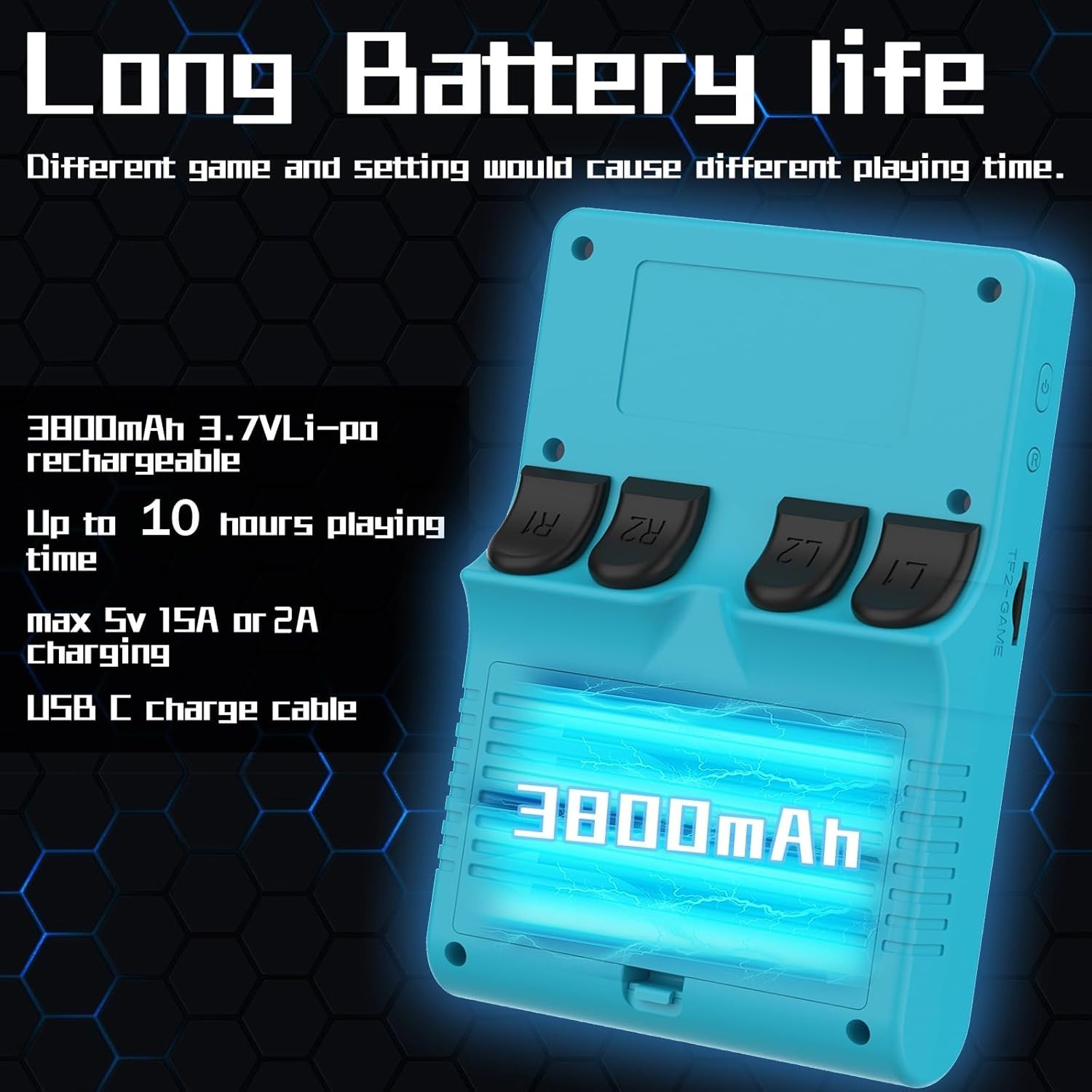 30000 in 1 Handheld Game Console, 3.5 inch IPS Screen Retro Game Console, 380…