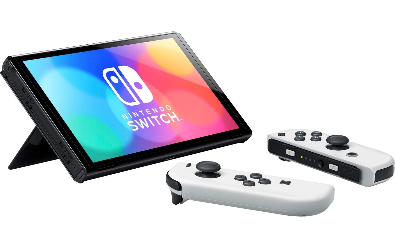 🔥New Nintendo Switch OLED 64GB Model w/ White Joy-Con System Console