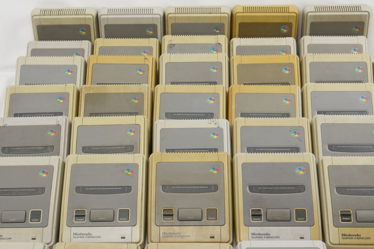 WHOLESALE Super Famicom Lot of 3 Console Random SHVC-001 Tested